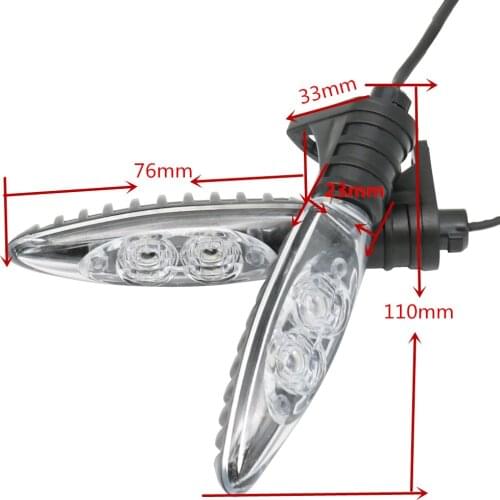 Front Indicator Turn Signal Light LED For BMW R1200GS ADVENTURE 2009-2014 S1000 RR F700GS F800GS Turn Signal Motorcycle parts