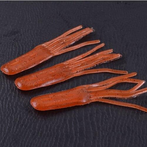 Fishing Lure soft bait 90mm Worms Artificial Silicone Fishing Lure Carp Bass Fishing Takcle