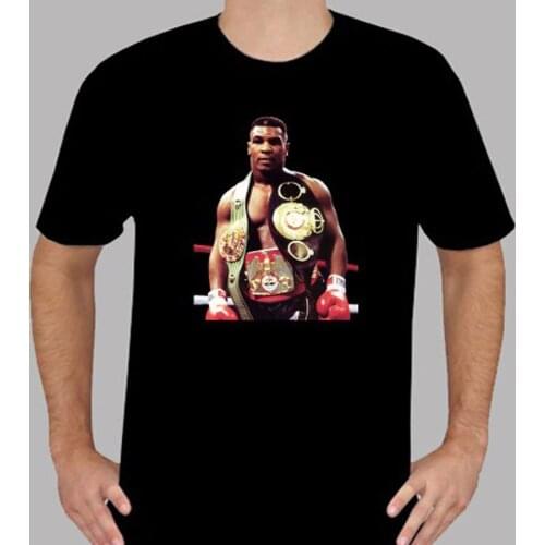 Rare Mike Tyson Boxing T-Shirt Cotton O-Neck Short Sleeve T Shirt New Size S-3XL
