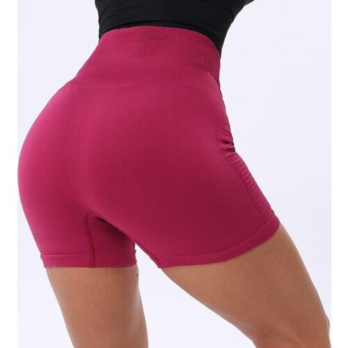 Biker Shorts Women Summer Fitness Sport Push Up High Waist Woman Shorts Casual Solid Color Quick Dry Breathable Skinny Shorts