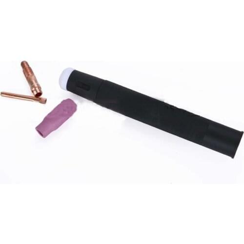 WP-18P straight shank water-cooled argon arc welding gun head Water-cooled argon arc welding straight gun argon arc welding