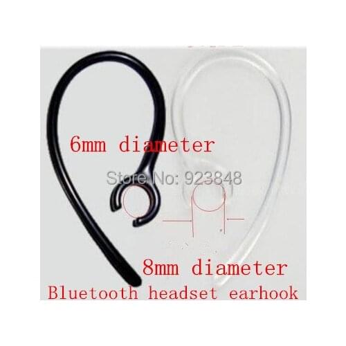 Bluetooth headset earhook 6mm/8mm 3pcs