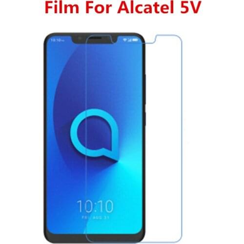 1/2/5/10 Pcs Ultra Thin Clear HD LCD Screen Protector Film With Cleaning Cloth Film For Alcatel 5V