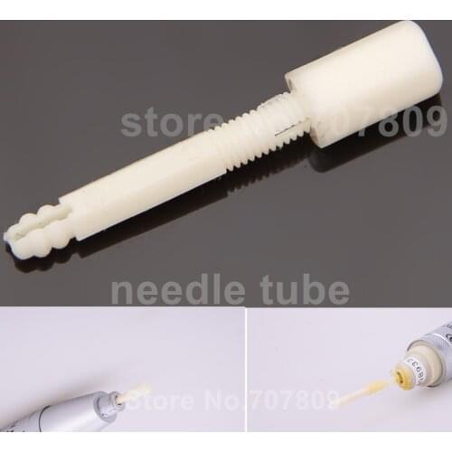 Free shipping 10pcs Permanent Makeup Tattoo Needle Tube Replacement Part for Cosmetic Merlin Tattoo Machine
