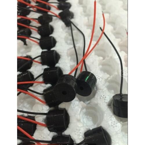 100PCS/lot ,12095 active electromagnetic ST diameter 12mm height 9.5mm DC3-12V DC buzzer YMD12095 type with wire ,Free shipping