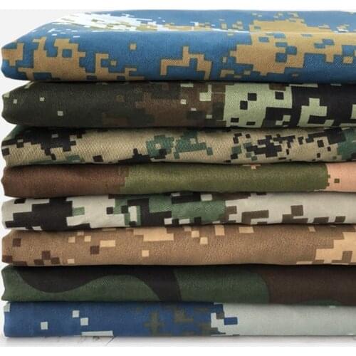 100x150cm Digital Military Camouflage Fabric For Patchwork DIY Sewing Clothes Tablecloths Bags Curtains Cushions Hat