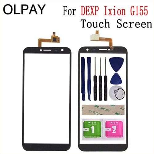 5.0" For MS550 Touch Screen Digitizer For DEXP Ixion MS550 Touch Panel Touchscreen Sensor Front Glass Free Adhesive+Wipes