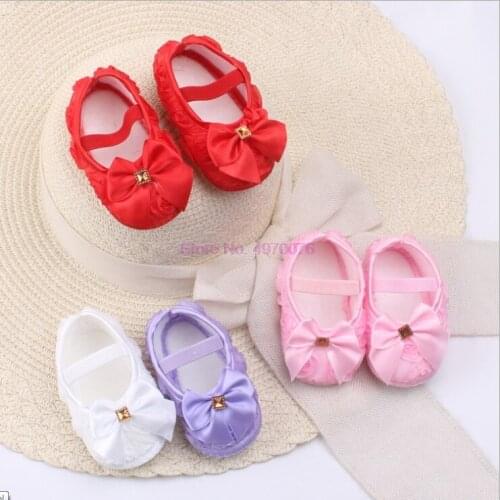 DHL 500pair Baby shoes classic casual girl toddler shoes soft bottom non-slip cartoon cute baby girl First Walkers