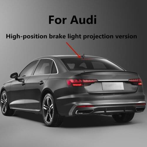 For Audi A3 A4 A5 A6 S3 high-position brake light stickers central brake light modification accessories decorative stickers
