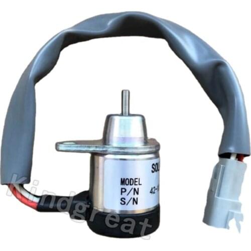 For Thermo King Engine stop solenoid valve 12V 1500-3076 42-100