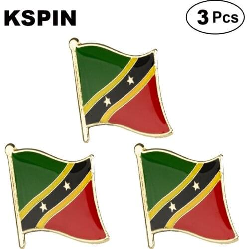 Saint Kitts Lapel Pin Brooches Pins Flag badge Brooch Badges