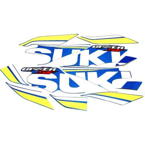 Motorcycle Waterproof Vinyl Decals Fairing Body Wheel Stickers For Suzuki GIxxer 150 155 SF GIXXER150 GIXXER155 2019 2020 2021