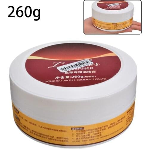 1pc Leather Cleaning Cream Household Tool 260g Multi-purpose Leather Refurbishing Renovated Cleaner Cream
