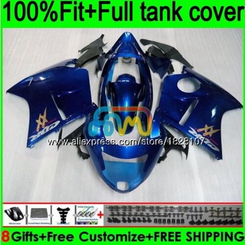 OEM For HONDA Blackbird CBR1100XX 1996 97 1998 99 2000 01 138BS.50 Glossy blue CBR 1100 XX 2002 03 2004 05 2006 2007 Fairing