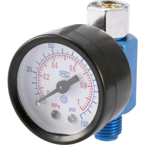 HVLP Spray Gun Regulator Air Pressure Regulator Auto Paint Air Regulator Spray Gun Adjustable Regulating Gauge Air Tool