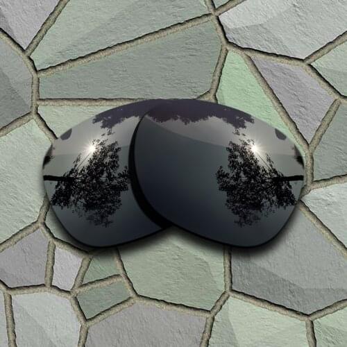 Grey Black Sunglasses Polarized Replacement Lenses for Oakley Garage Rock