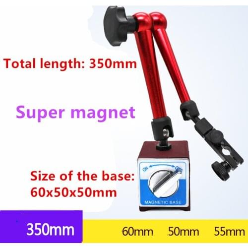 Super magnetic type, universal magnetic force indicator holder, use for dial indicator, total length 350mm