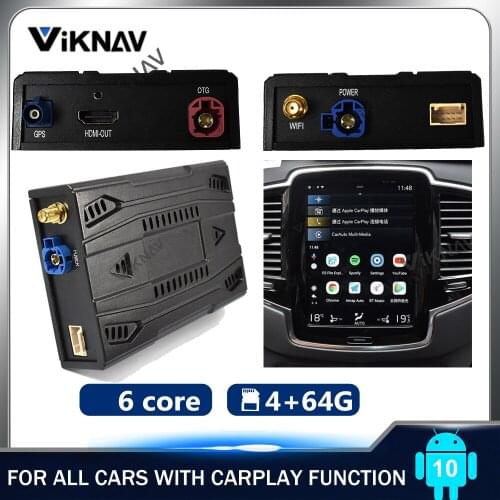 Universal car radio interface box car screen upgrade carplay function android system decoding tool for all cars with