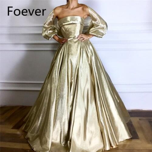 Strapless Evening Dresses Robe De Soiree Arabic Dubai Muslim Formal Dress Turkish Aibye Prom Dresses With Wrap 2018 New Arrival
