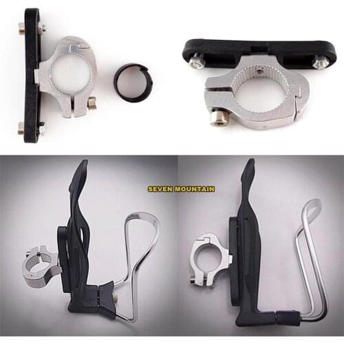Bicycle Adjustable Water Bottle Cage Mountain Bike Cycling Bottle Holder Ultralight HandleBar Mount
