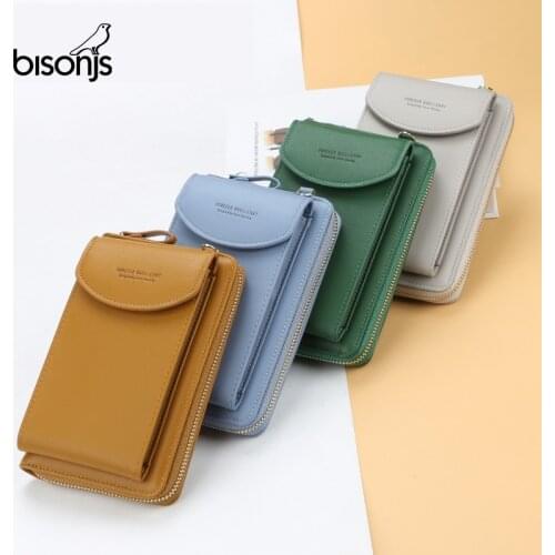 2020 Women Wallet Famous Brand Cell Phone Bags Big Card Holders Handbag Purse Clutch Messenger Shoulder Long Straps Dropshipping