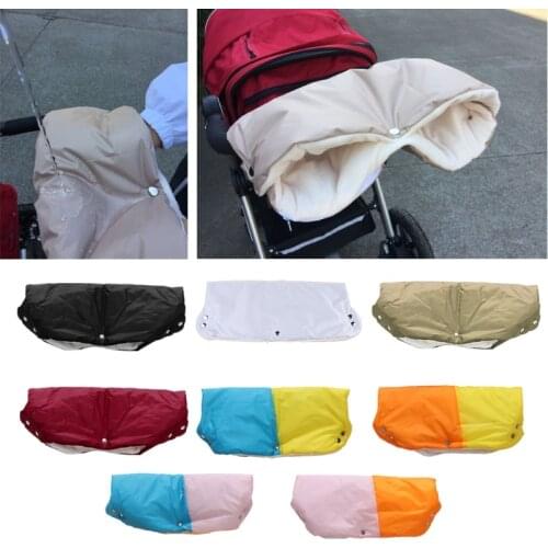 Winter Warm Baby Stroller Gloves Kids Pushchair Hand Muff Waterproof Pram Mitten GXMB