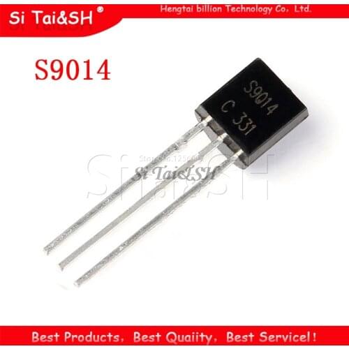 100PCS S9014 TO-92 9014 TO92 new triode transistor