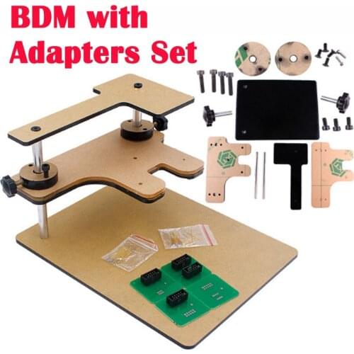 BDM Frame Adapter Programming Shelf Programmer CMD 100 FullSet Fit for FGTECH Bdm100 Kess Ktag K-tag Scanner ECU Programmer Tool