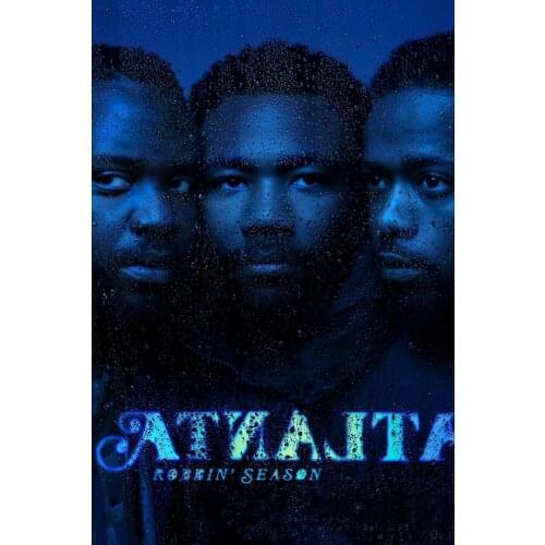 Atlanta TV Art print Silk poster Home Wall Decor