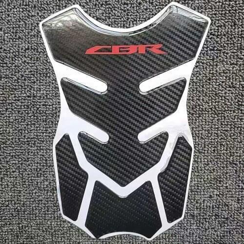 CBR sticker Motorcycle Tank Pad Protector Stickers Case for Honda CBR 600 900 1000 Tank Sticker Decals 3D Carbon Look