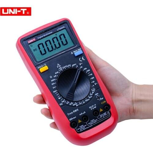 UNI-T UT890D Digital Multimeter True RMS AC/DC frequency multimeter Ammeter Multitester+Gift