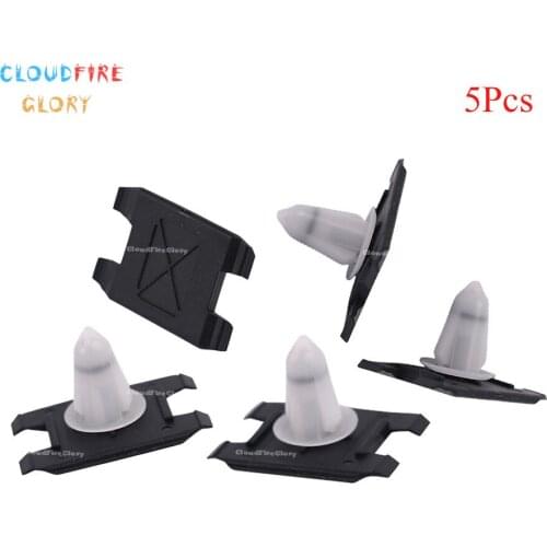 CloudFireGlory 5Pcs Exterior-Rocker Molding Clip 51717055847 For BMW Z4 E85 E86 E89 2003 2004 2005 2006 2007 2008 2009 2010-2016