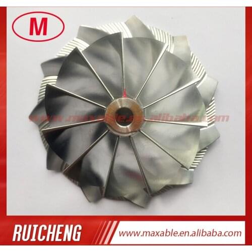 CT26 53.11/71.00mm 11+0 blades turbocharger billet/milling/aluminum 2618 compressor wheel