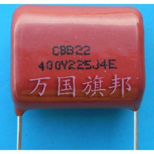 Delivery.CBB22 free polypropylene film capacitor is 2.2 uf 400 v 400 j