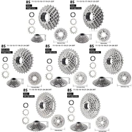 GXMF Bike Cassette Bike Sprocket Fit for Mountain Bike, Road Bicycle, MTB, BMX