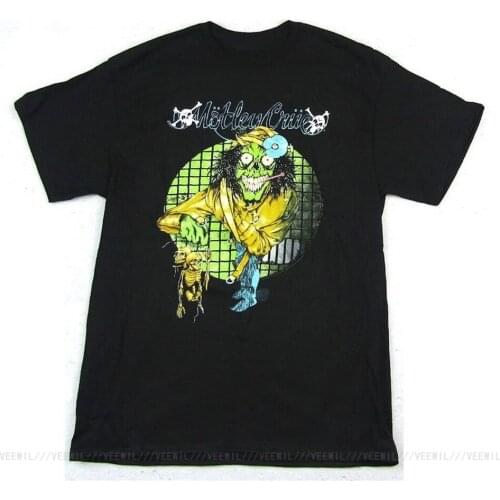 Loudest Tour Dr Feelgood Black T-Shirt New Official Reissue Pushead Fashion Classic T Shirt