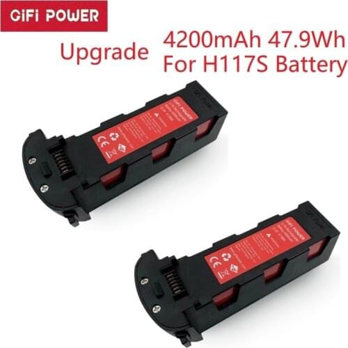 Upgrade Battery Power 4200mAh for Hubsan H117S Zino GPS RC Quadcopter Spare Parts 11.4V Battery For RC FPV Racing Camera Drones