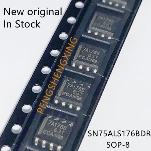 10PCS/LOT 7A176 7A176B SN75ALS176BDR SOP8 New original spot hot sale