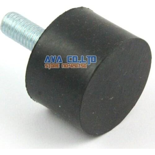 5 Pieces 30*20mm Body M8*23mm Male Rubber Anti Vibration Mount Bobbin Isolator