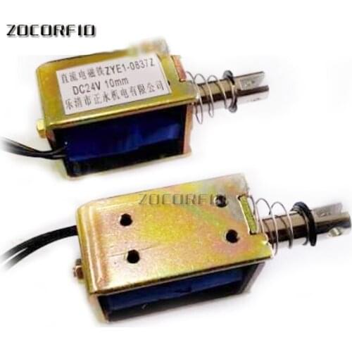 5pcs/Lot ZYE1-0837Z 0.8N Electricity for a long time Mini Frame type Push & pull DC 6V/12V/24V motor/electromagnet