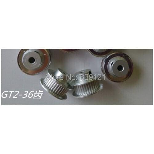 8pc pulley 2GT/GT2-36 with 8mm inner size belt width for 6mm, take the fix screw