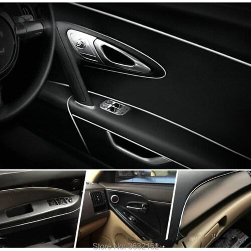 Car Styling Interior Decorative Thread Sticker Decoration Strip Accessories for Peugeot 307 308 207 3008 2008 407 508 206 208