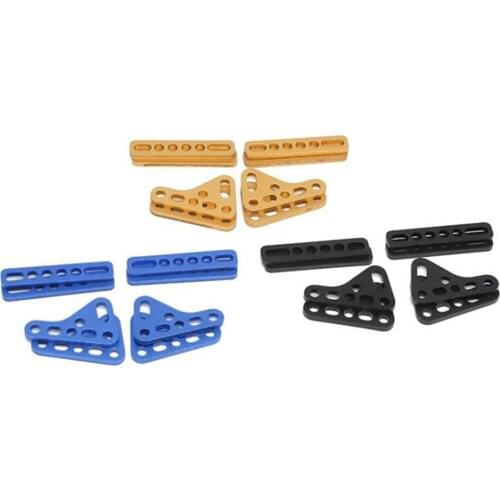 Double Shock Absorber Bracket Adjust Plate Mount Holder for 1/8 1/10 SCX10 YK Wrangler RC Car Accessories