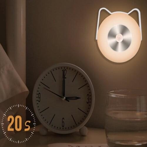 Hot Sale Infrared Sensor Night Light Mini Lamp Indoor Mini Cute Lamp LED Night Light Lamp For Everywhere You Need