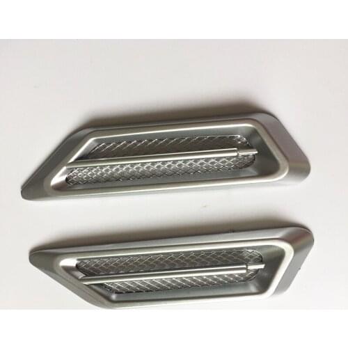 ABS Plastic Auto Car Boby Outlet Refit Hood Decoration Vent Simulation Fake Vent