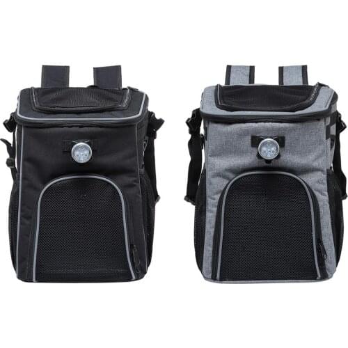 Dual-use Dog Bike Basket Carrier Outgoing Breathable Bicycle Front Handlebars Pet Set Carrier Backpack Cycling Accessories