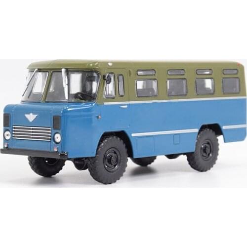 Diecast 1:43scale Multi-function Bus GAZ-66 Simulation Alloy Model Collection Decoration Gift Display Hot Toy