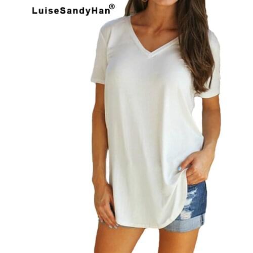 LuiseSandyHan Womens Summer T-shirts