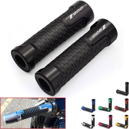 For kawasaki Z900 2017 2018 2019 2020 2021 Accessories Motorcycle Non Slip Handlebar Grips Throttle CNC Hand Bar Grips Z 900