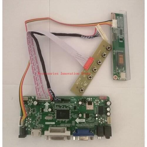 New Controller Driver Board Monitor Kit LP171WP4-TLB2/TLB1/TLB3/TLB4/TLB5 HDMI+VGA+DVI LCD LED Screen Panel 1440X900 30Pins